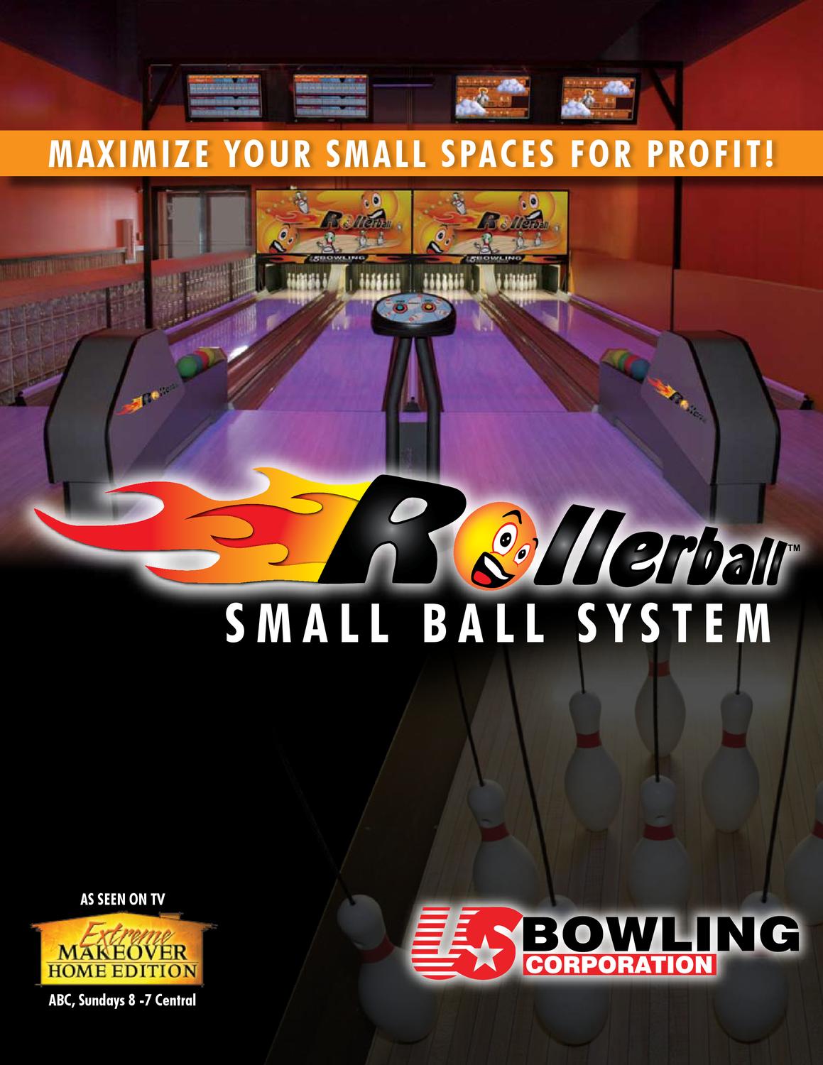 US Bowling Rollerball Brochure by International Bowling Industry