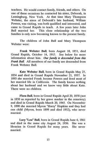 A Brief History of the Ball Family 第 23 页
