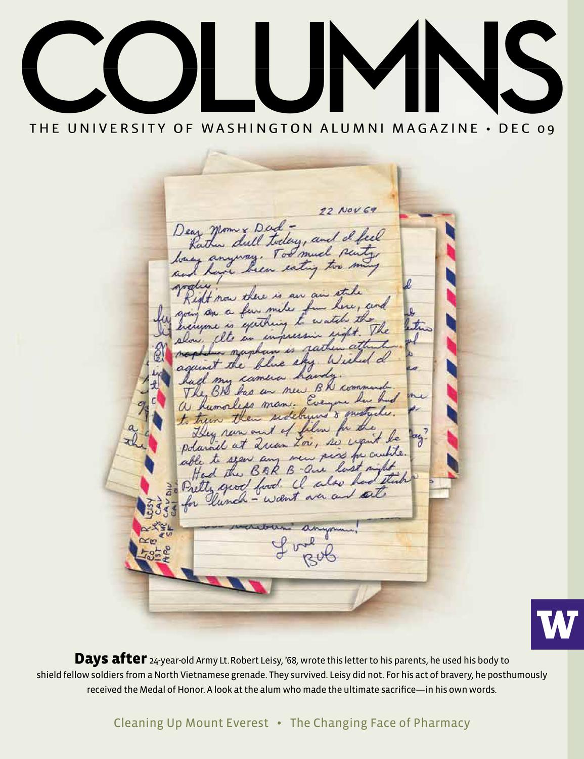 Columns December 09 By University Of Washington Alumni Association Alumni Relations Issuu