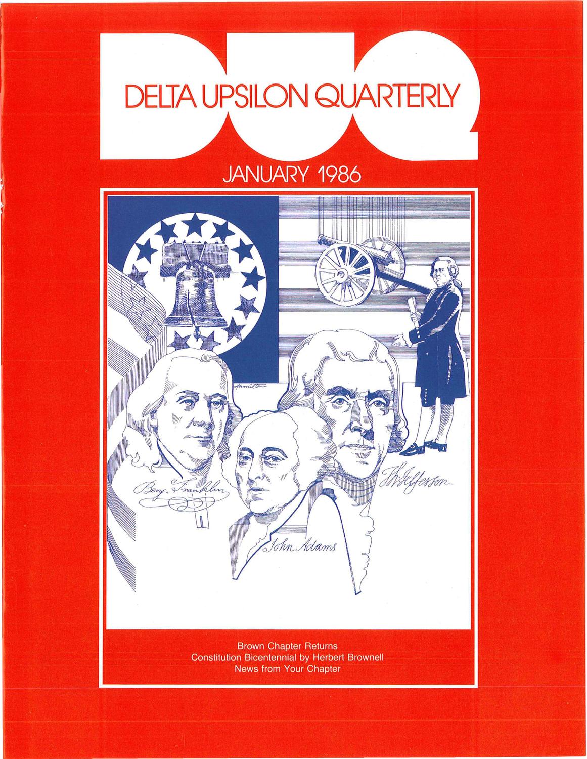 DU Quarterly Volume 104, No. 1 by Delta Upsilon Issuu