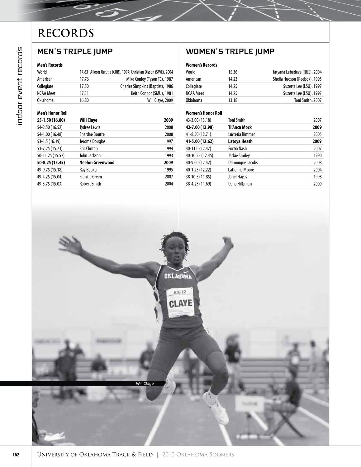 2010 OU Track & Field Guide by OU Athletics Issuu