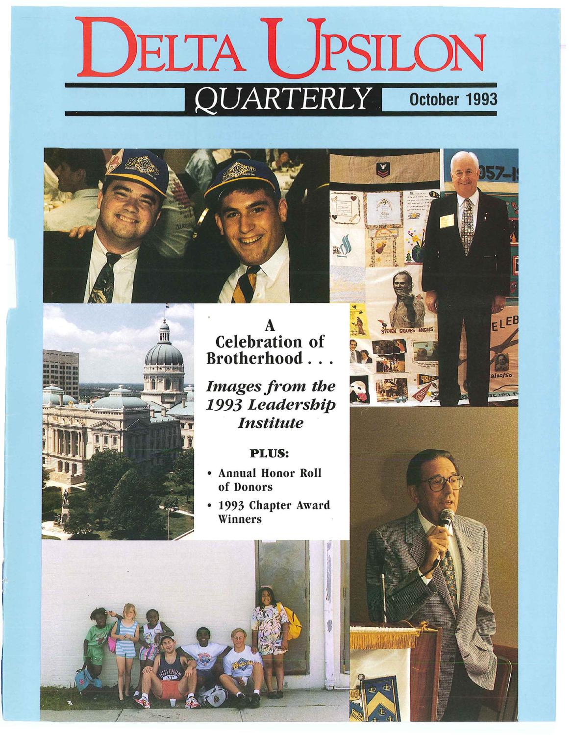 DU Quarterly Volume 111, No. 4 by Delta Upsilon Issuu