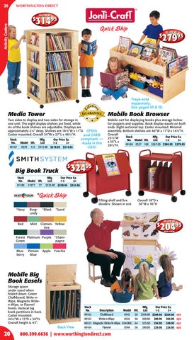 Worthington Direct Early Childhood Preschool 家具目录 - 2010 第 20 页