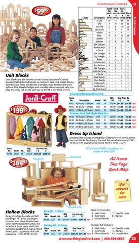 Worthington Direct Early Childhood Preschool 家具目录 - 2010 第 23 页