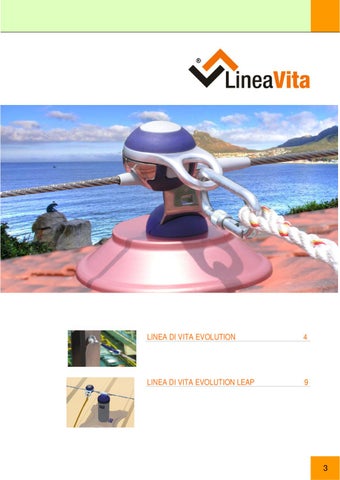 Catalogo Linea Vita - Evolution Leap 第 3 页