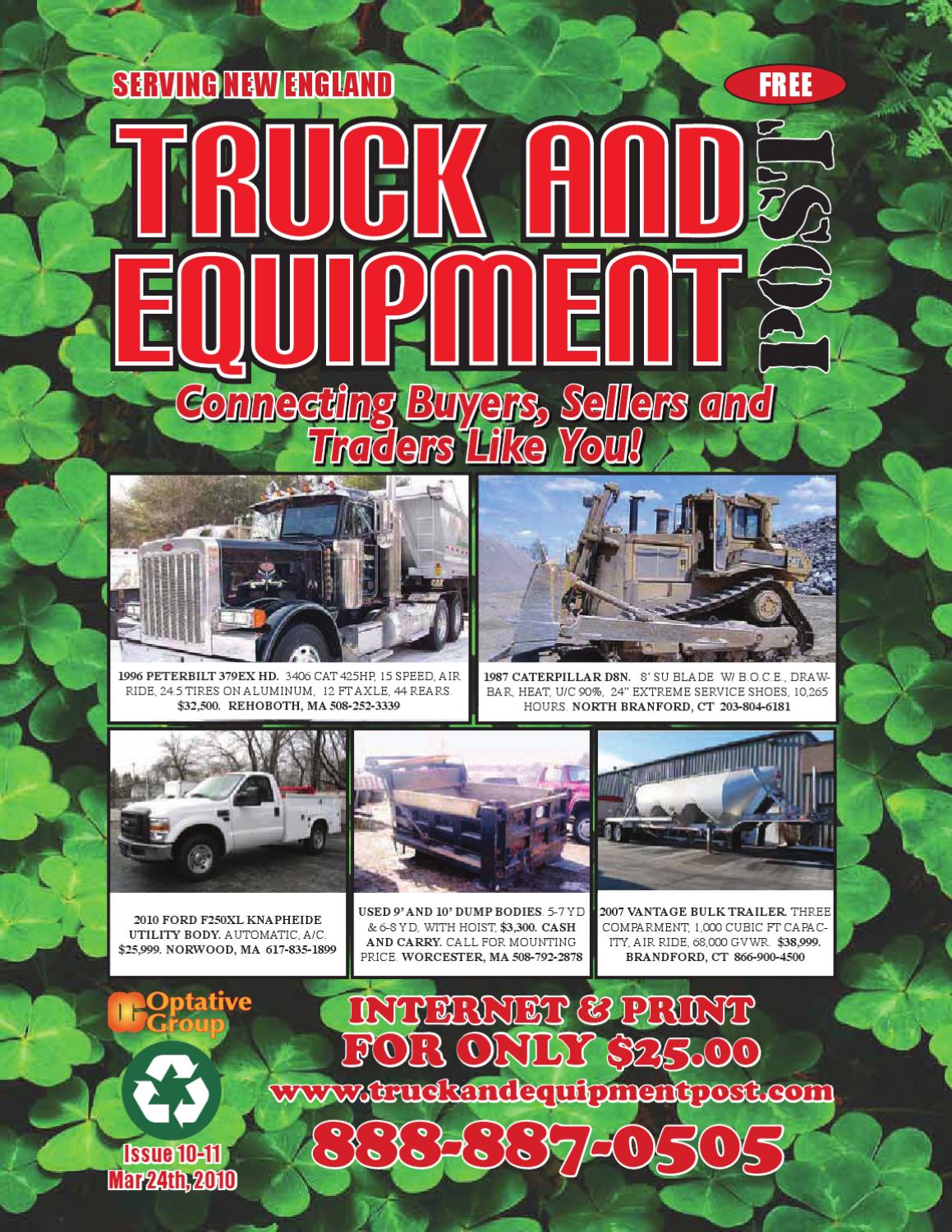 Truck And Equipment Post Issue 1011 2010 by 1ClickAway Issuu