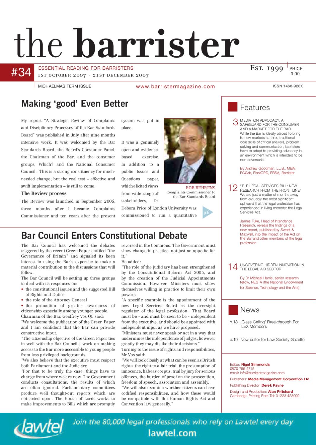 The Barrister Magazine by Barrister Magazine Issuu