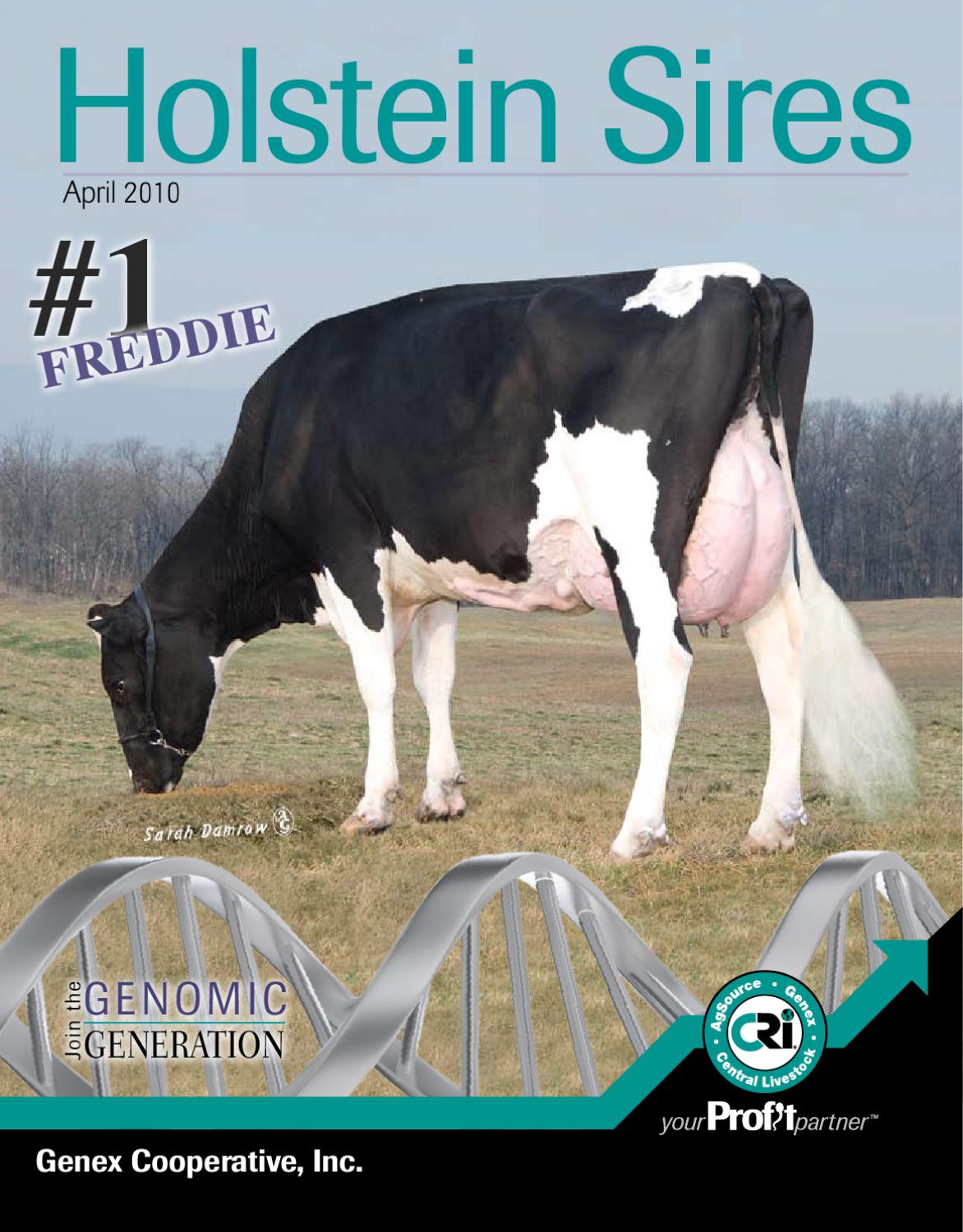 April 2010 Holstein Sires Catalog by GENEX Issuu