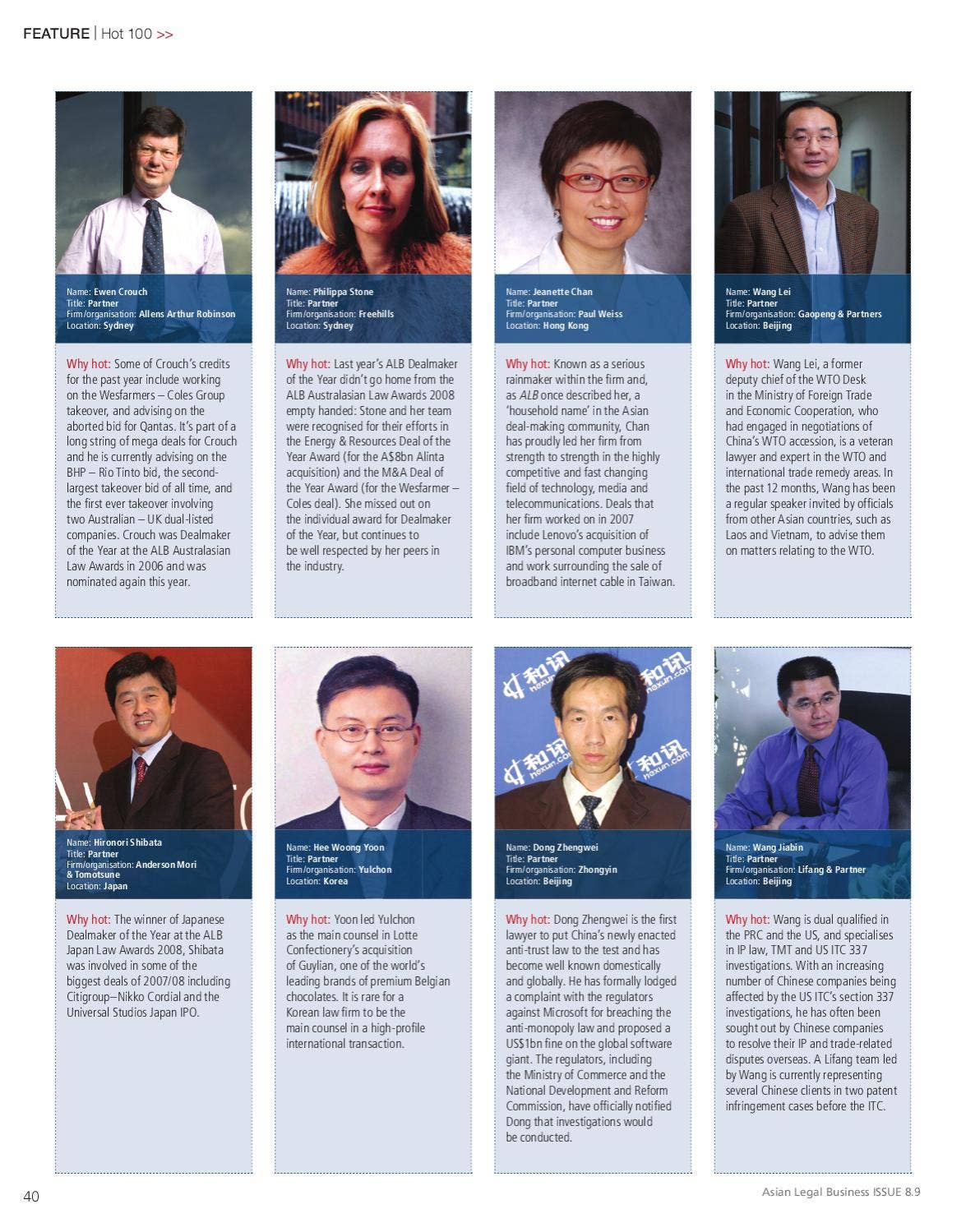 Asian Legal Business Sep 2008 by Key Media - Issuu