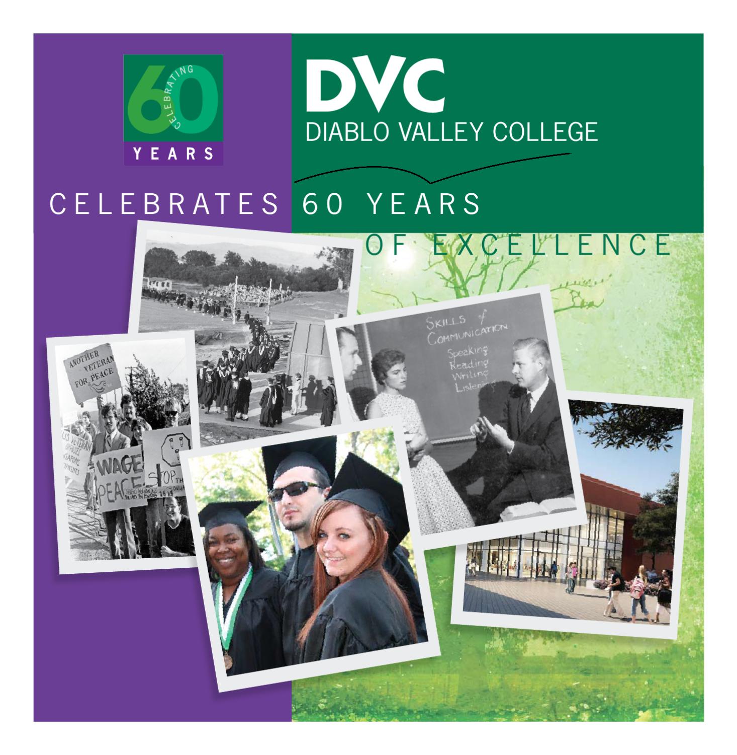 dvc 60th anniversary magazine by Diablo Valley College Issuu