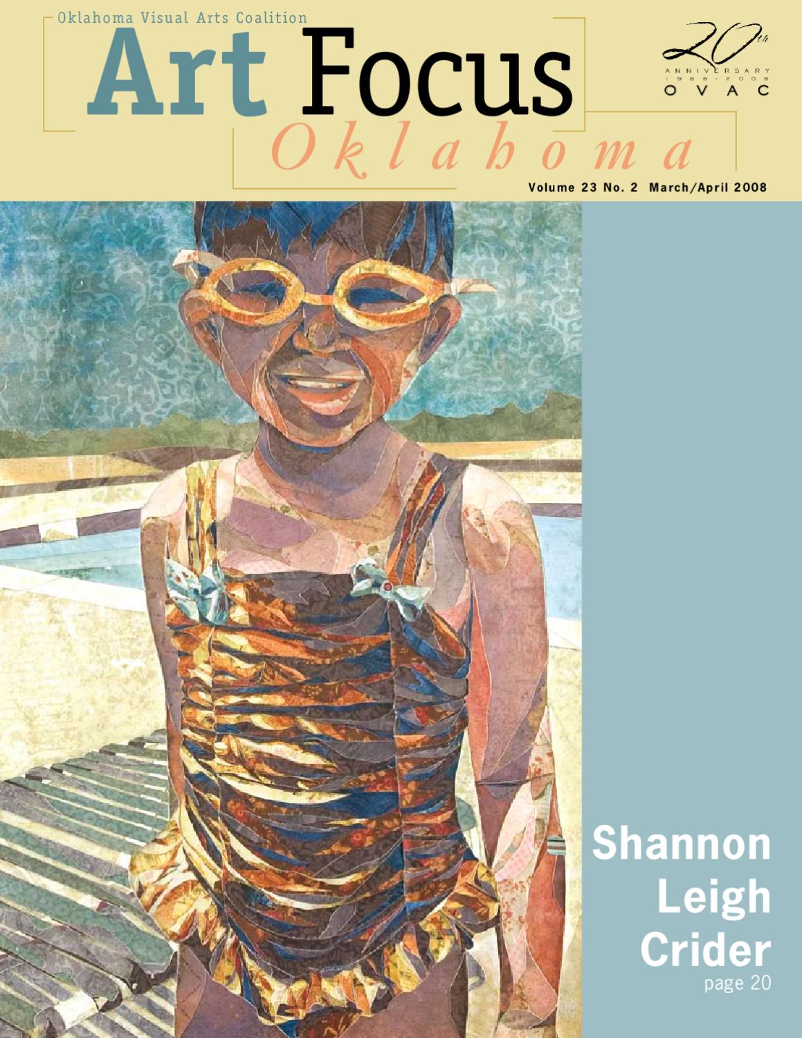 Art Focus Oklahoma, March/April 2008 by Oklahoma Visual Arts Coalition