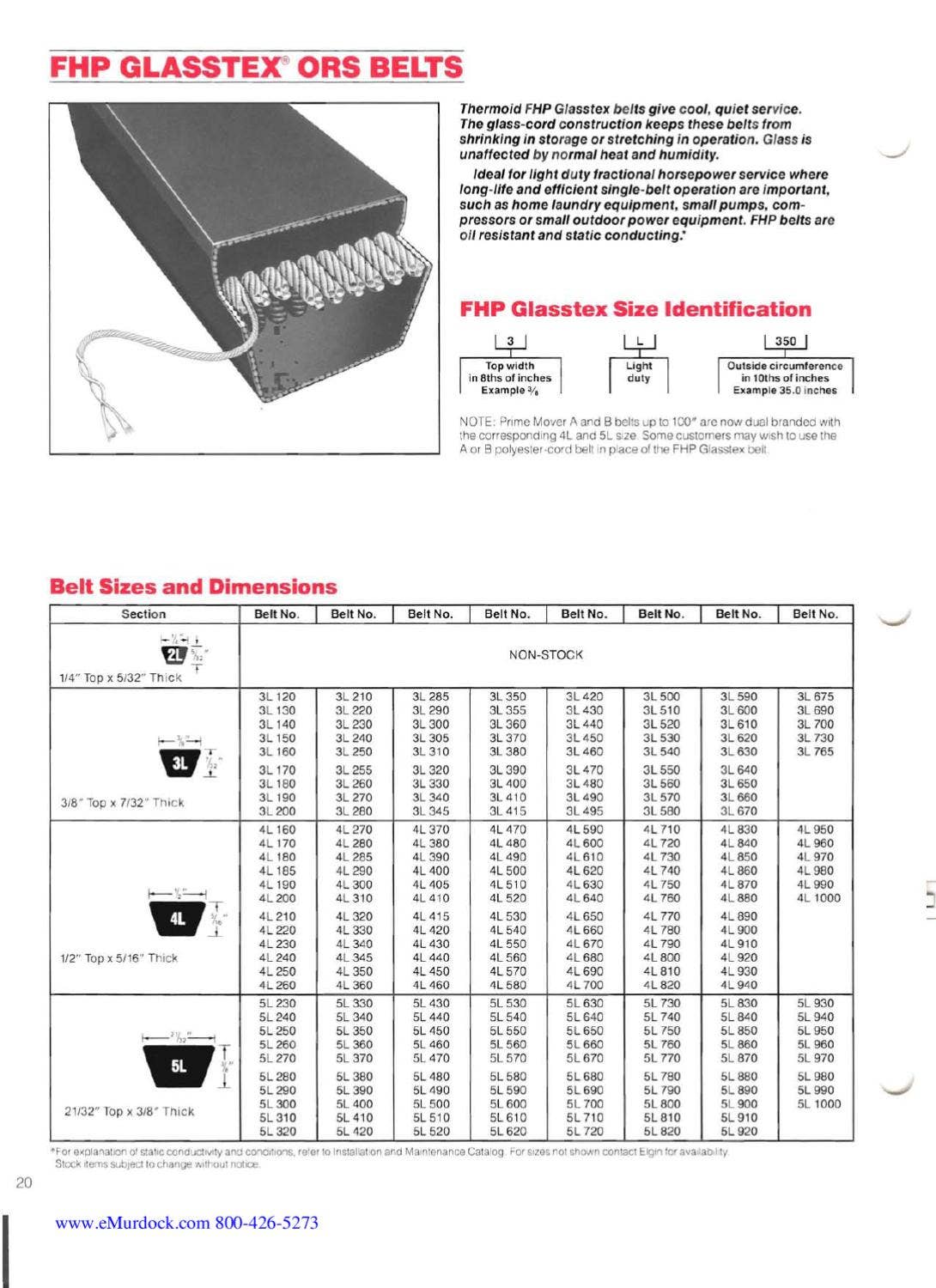 Thermoid Vbelts Catalog by Murdock Industrial Issuu