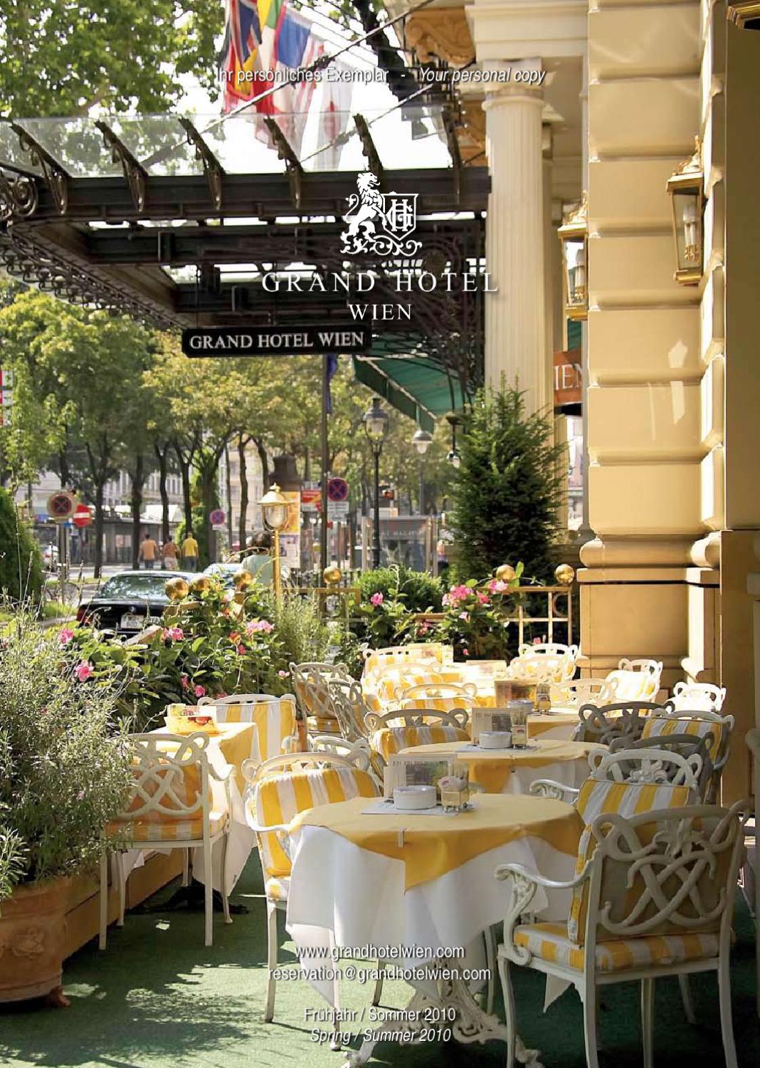 Grand Hotel Wien Magazin by Grand Hotel Wien - Issuu