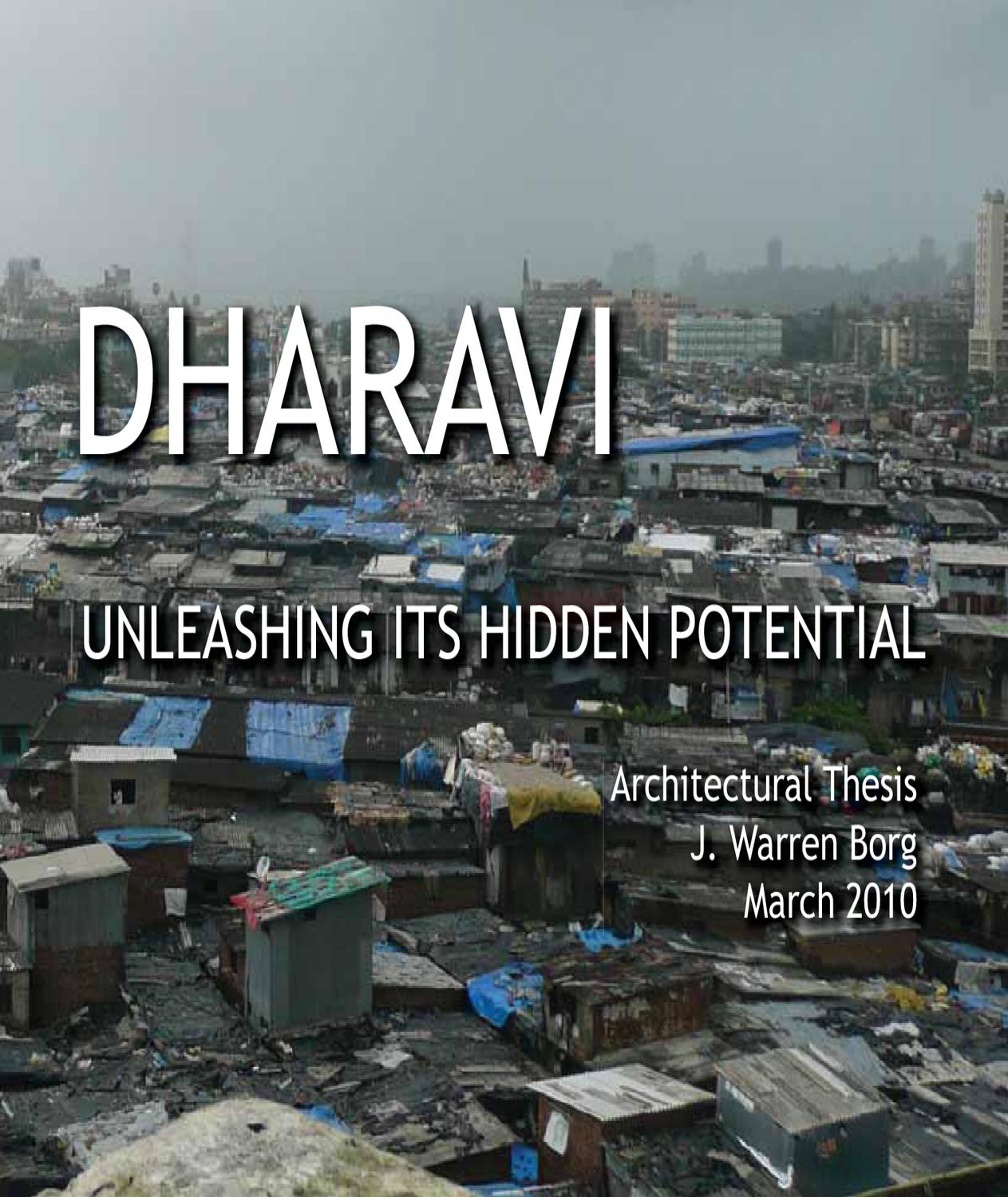 Slum redevelopment thesis pdf picture