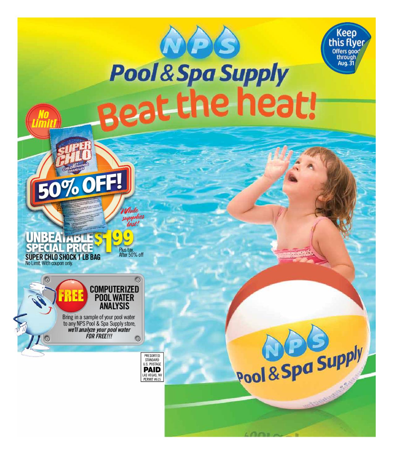 NPS Pool & Spa Supply. May 2010 by Carlos Rodriguez Issuu