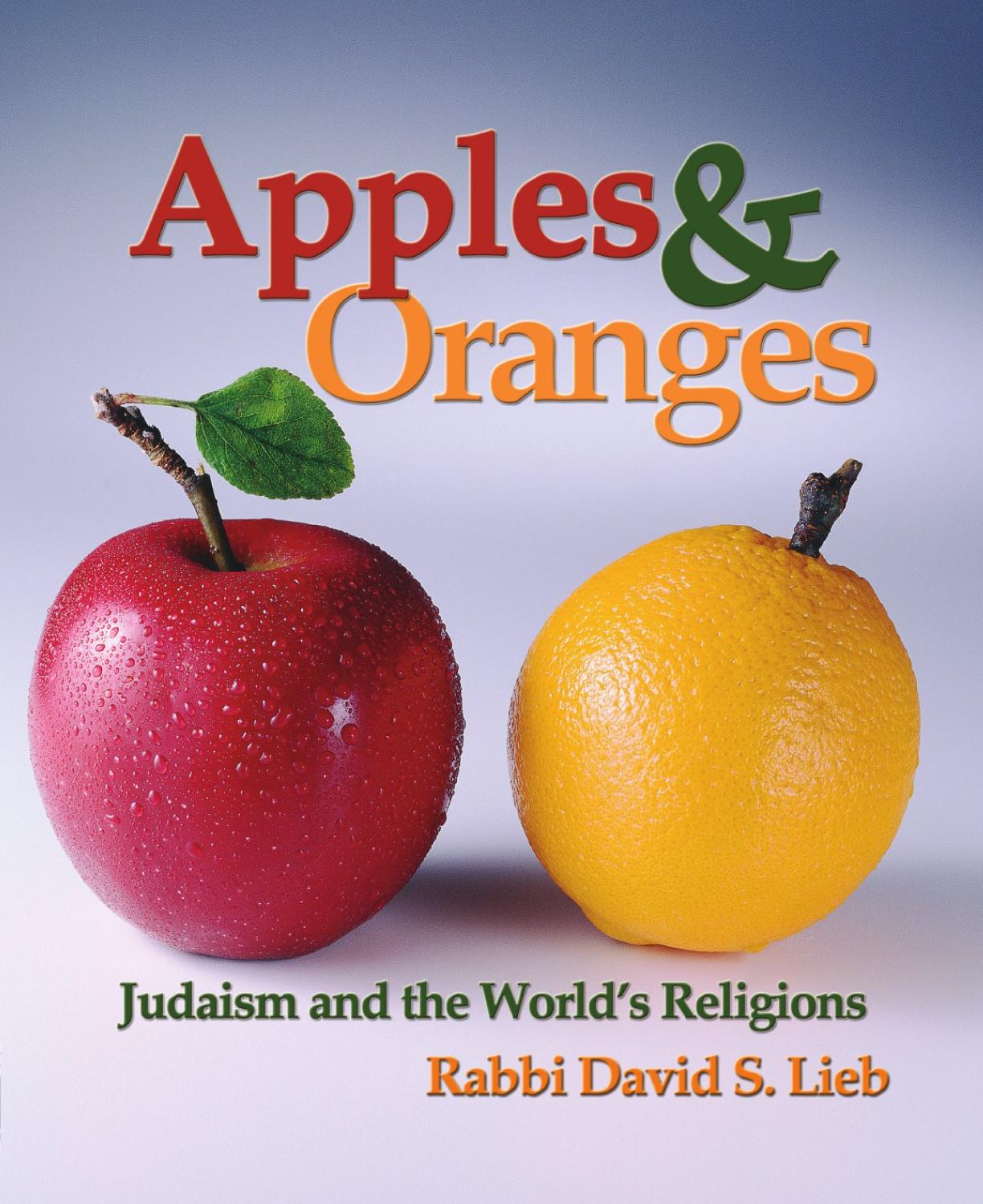 Apples and Oranges by Torah Aura Productions Issuu