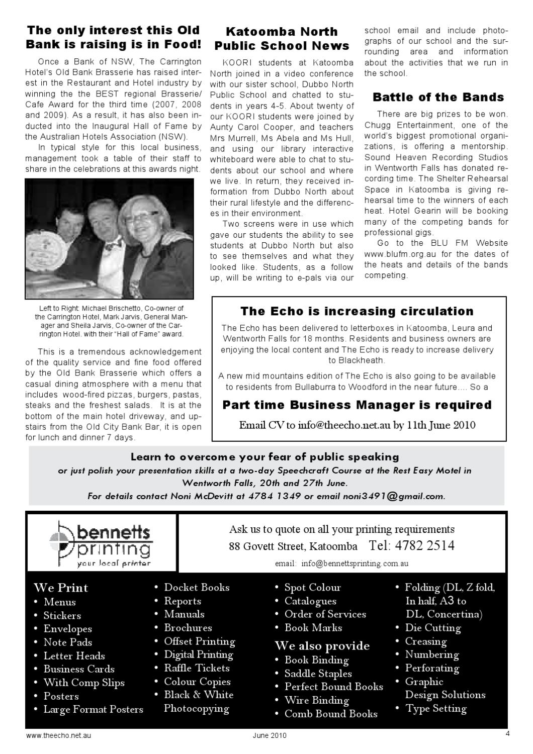 the echo june 2010 by district gazette issuu