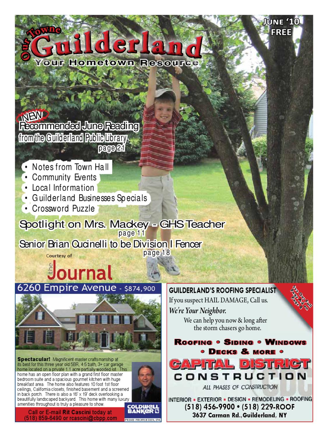 Our Towne Guilderland June '10 by Lowell Knapp Issuu