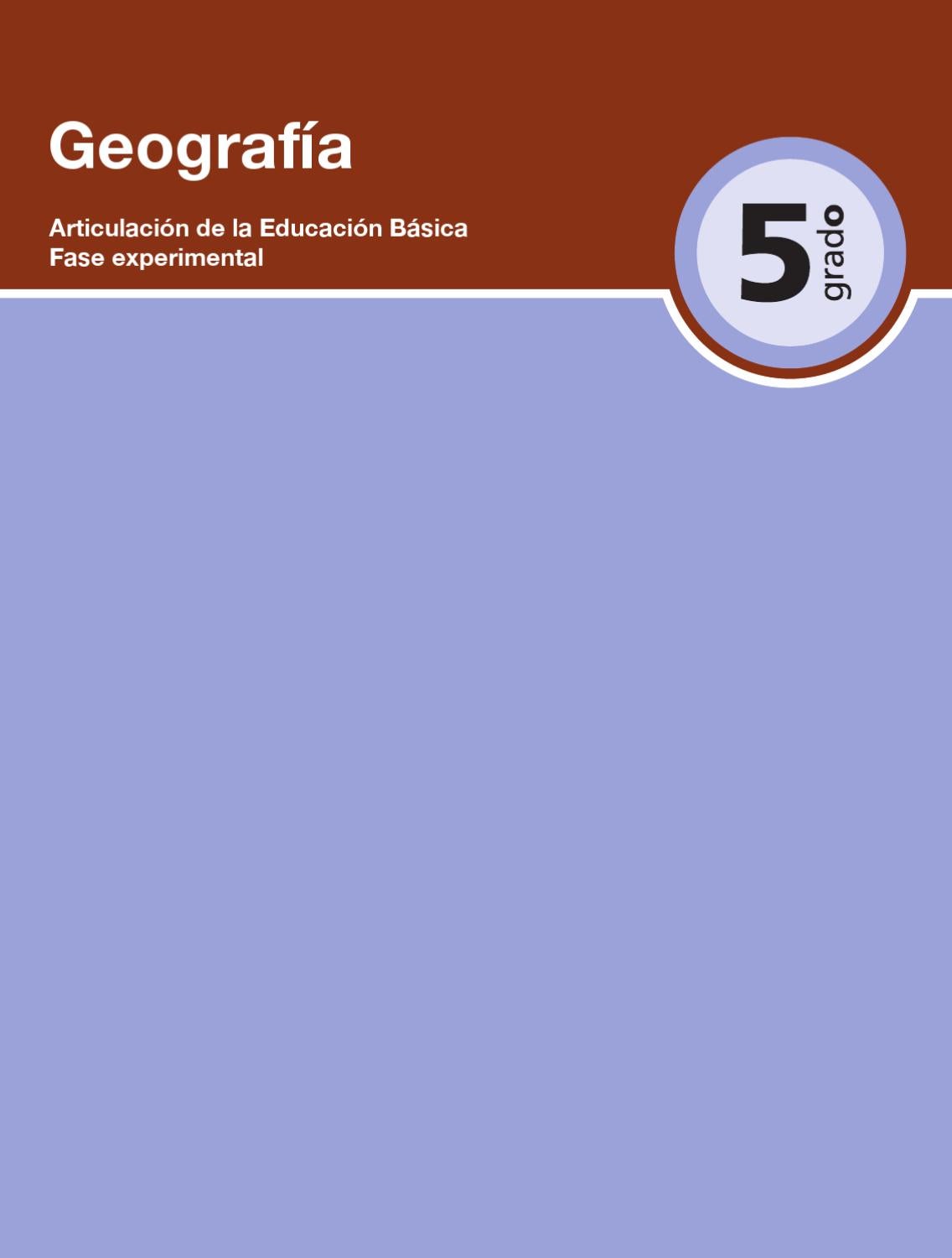 Geografia 5to. Grado by Rarámuri Issuu