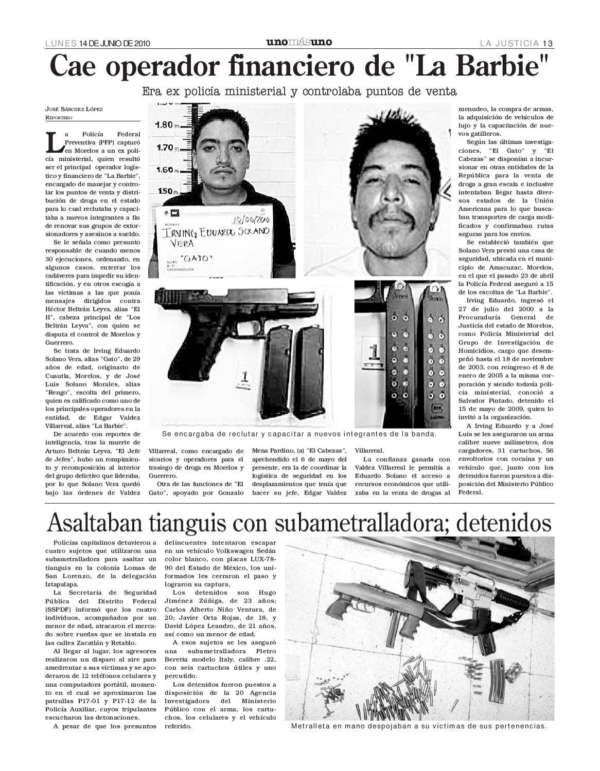 Junio 14, 2010 by unomásuno - Issuu