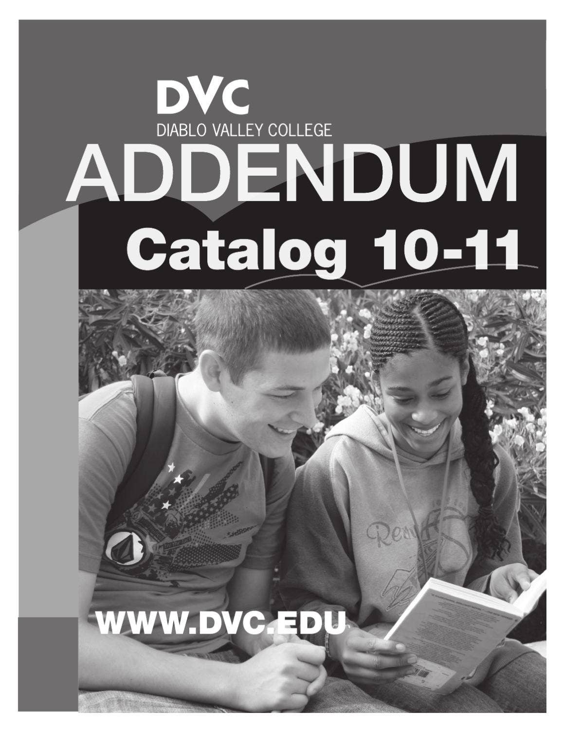 Addendum DVC catalog 20102011 by Diablo Valley College Issuu
