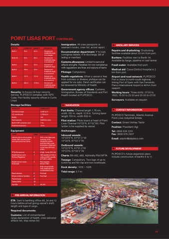 The Trinidad & Tobago Ports and Outports Handbook 2010-2011 by Land ...