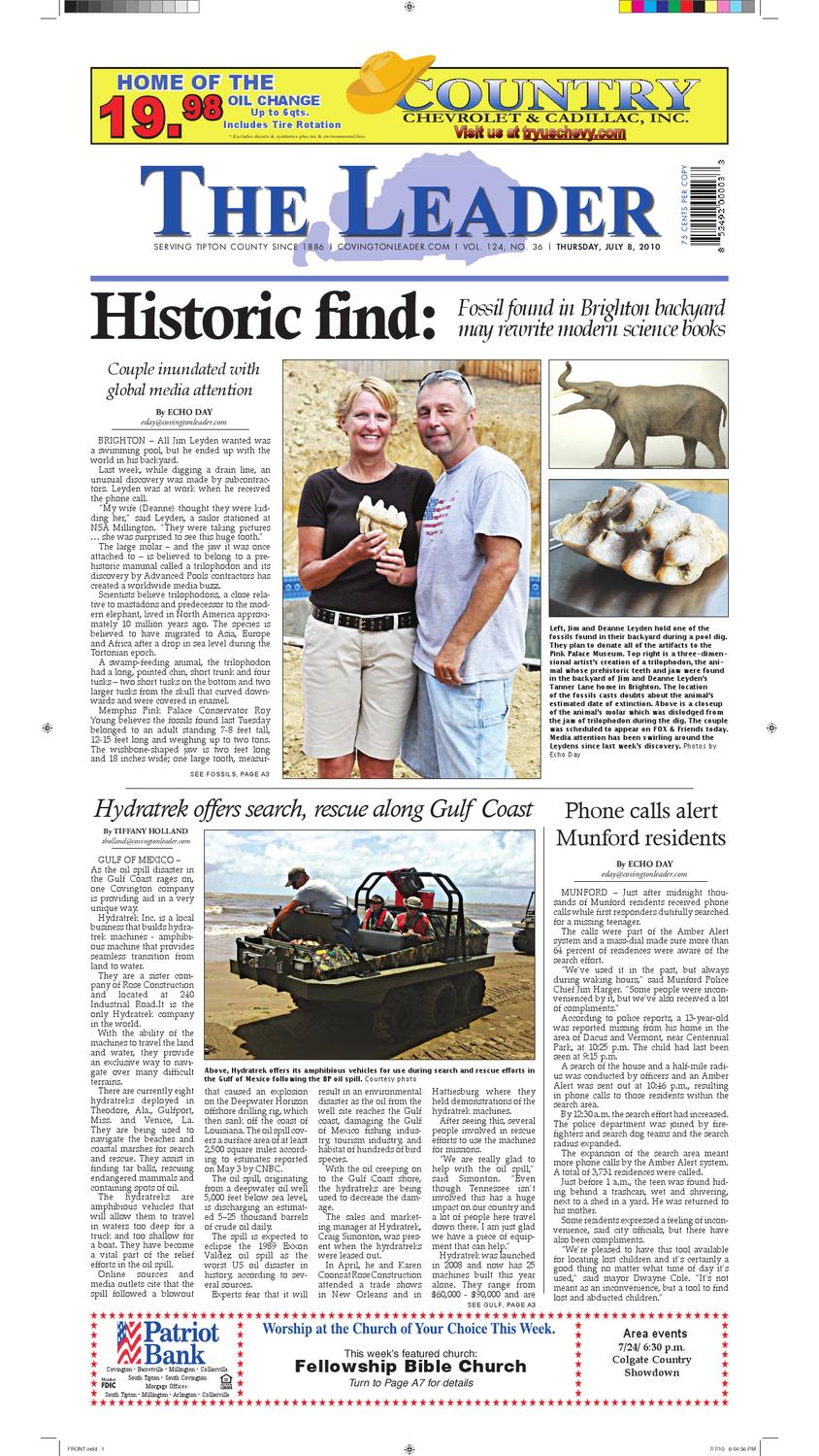 The Leader, July 8, 2010 by The Leader - Issuu
