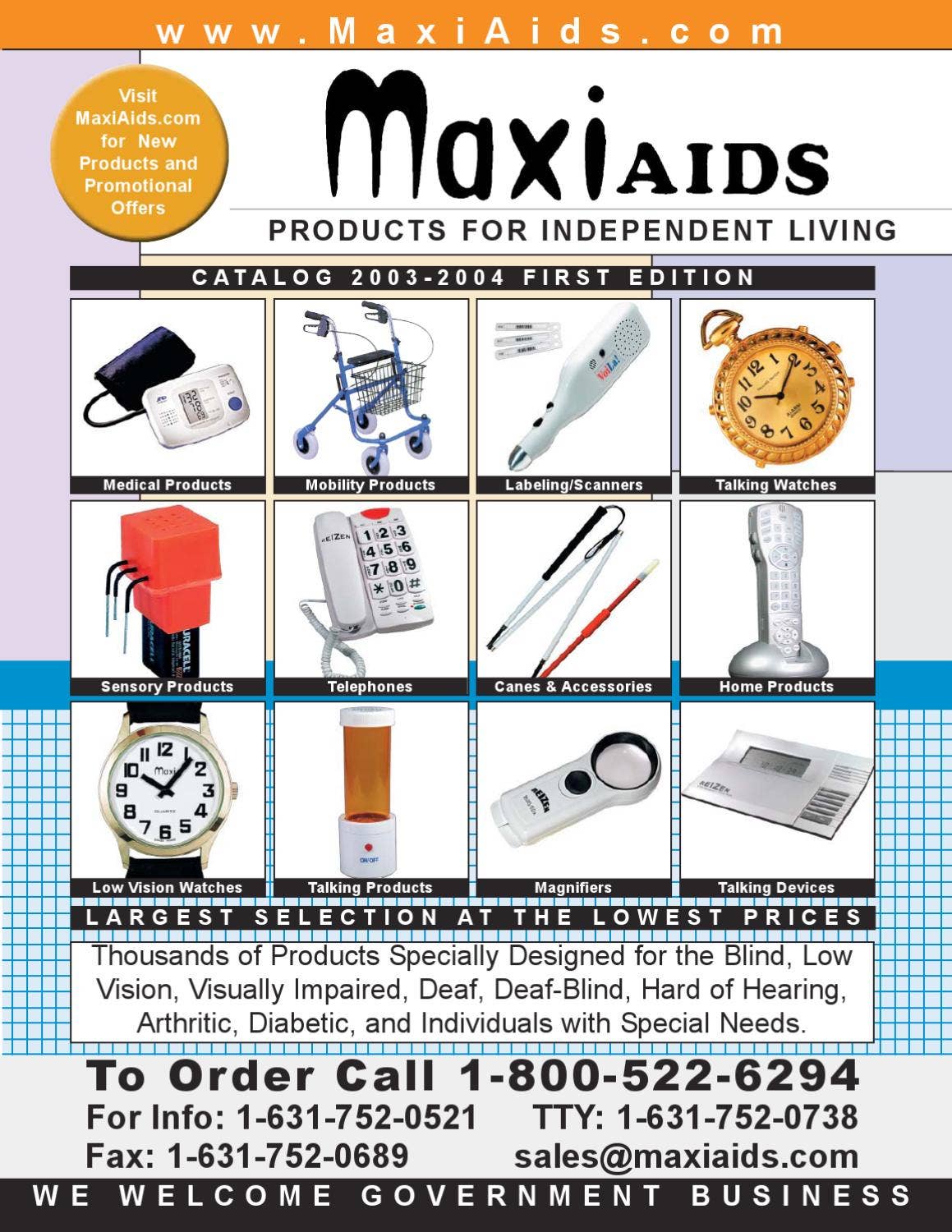 MaxiAids 20032004 1st Edition Catalog by Issuu