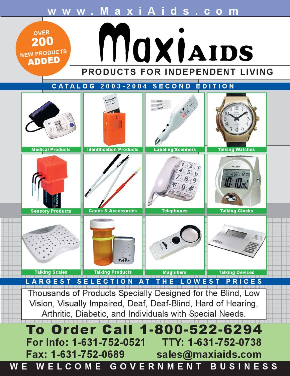 MaxiAids 20032004 2nd Edition Catalog by Issuu
