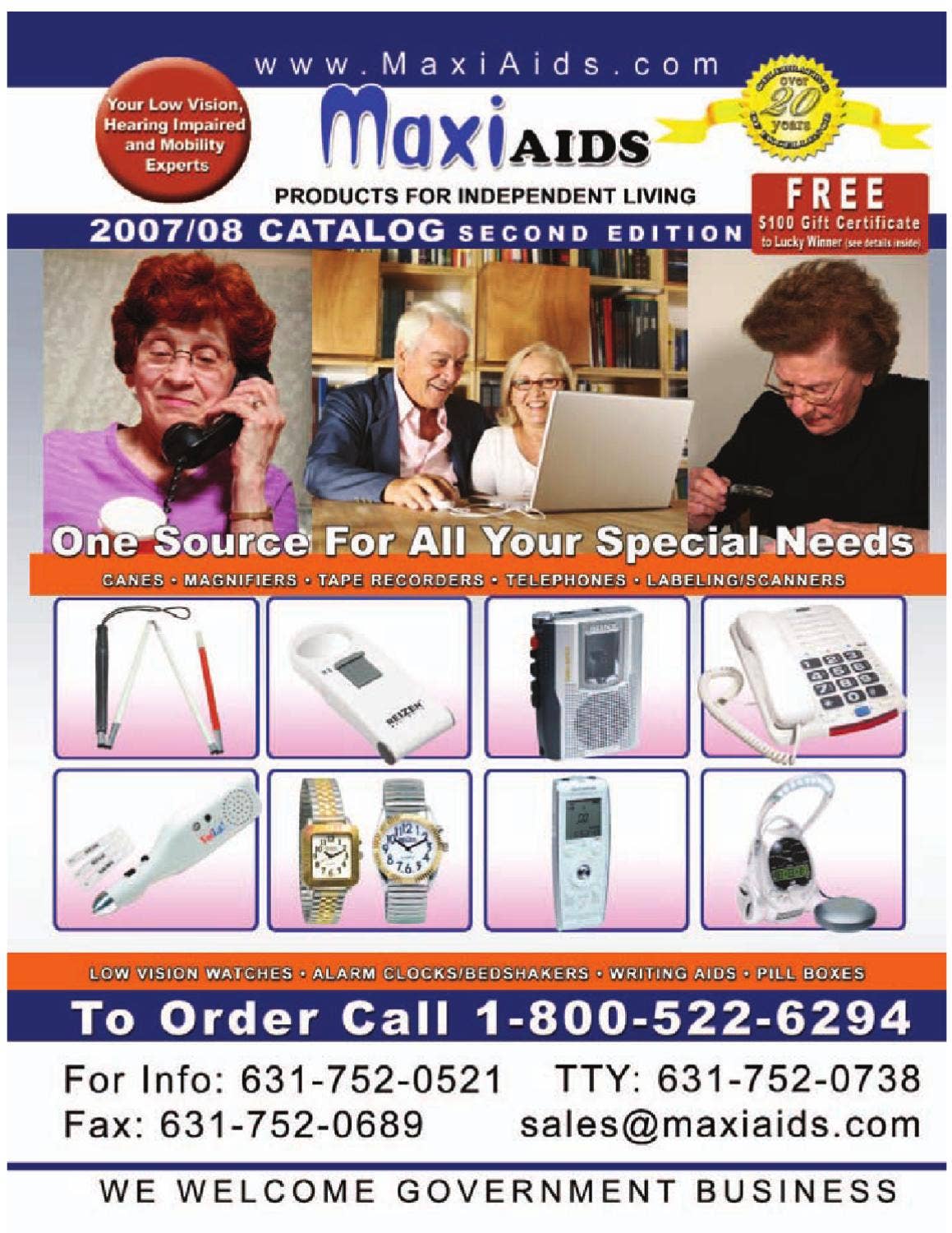 MaxiAids 20072008 2nd Edition Catalog by Issuu