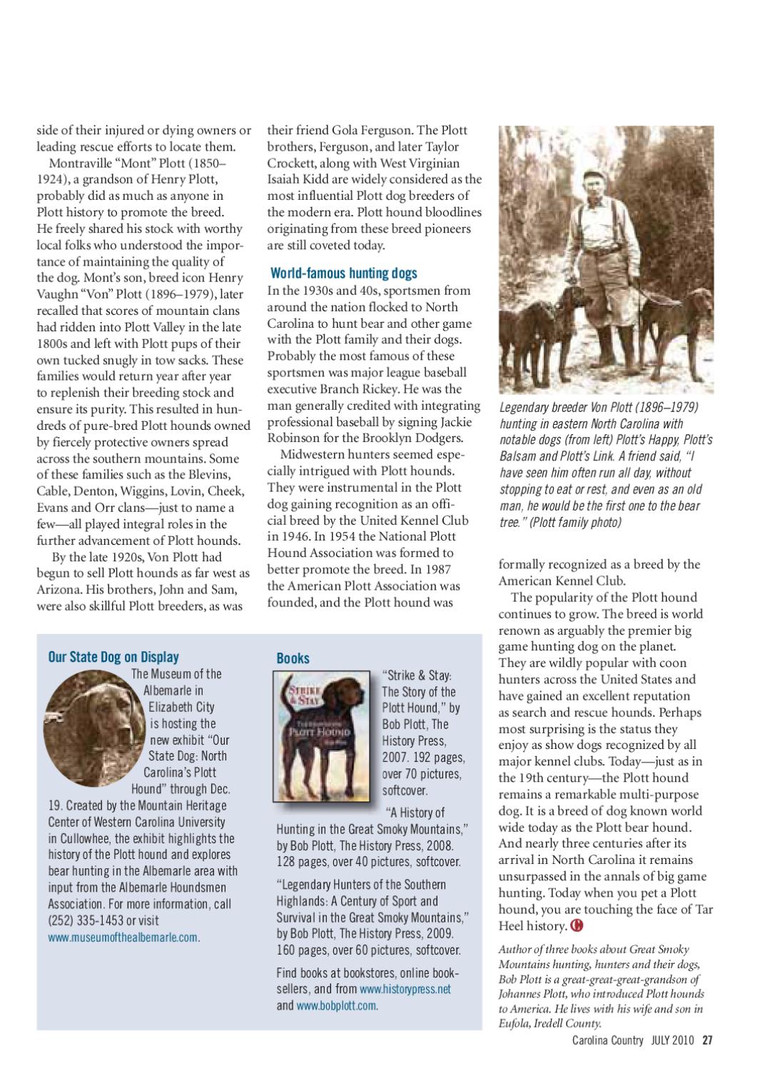 plott family history