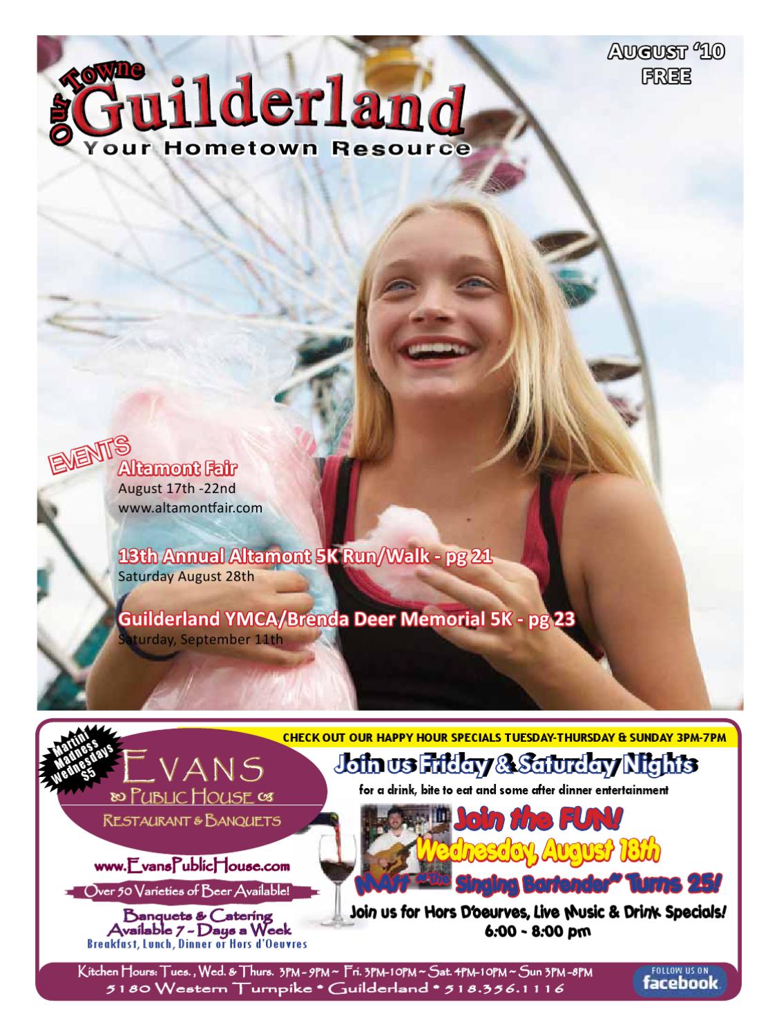 Our Towne Guilderland August 2010 by Lowell Knapp Issuu