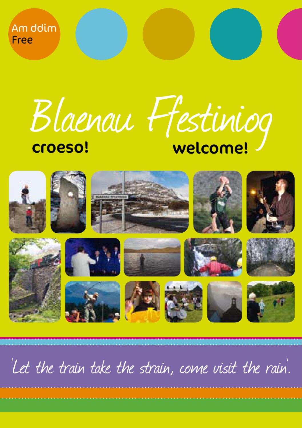 Blaenau Ffestiniog Guide Book by Ffestiniog & Welsh Highland Railways