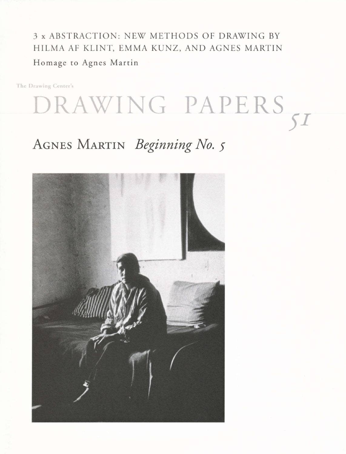 【AGNES MARTIN】 Agnes Martin Editions & Works on Paper