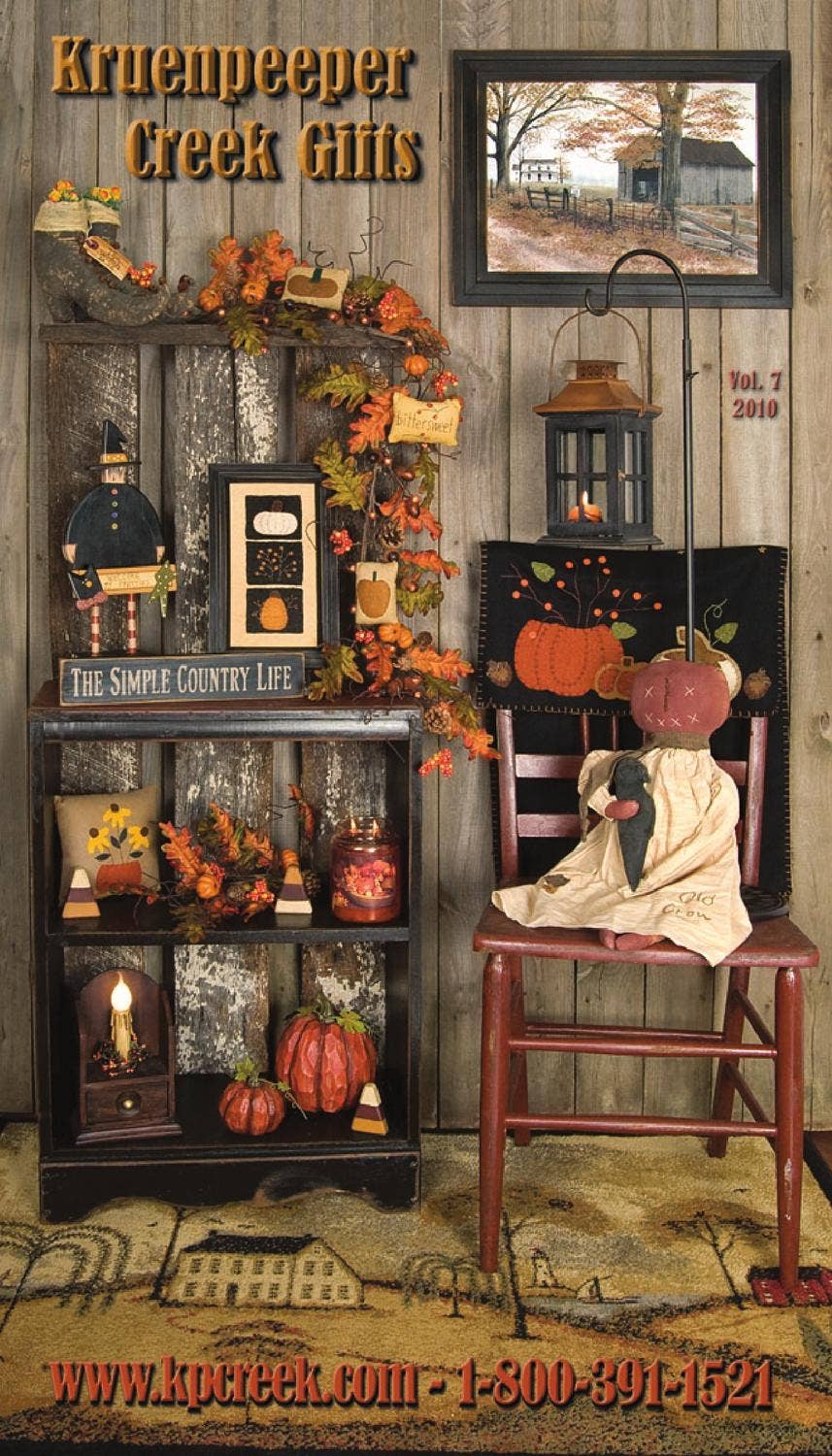 KP Creek GIfts Vol 7 Country GIfts for Fall Decor by Forum