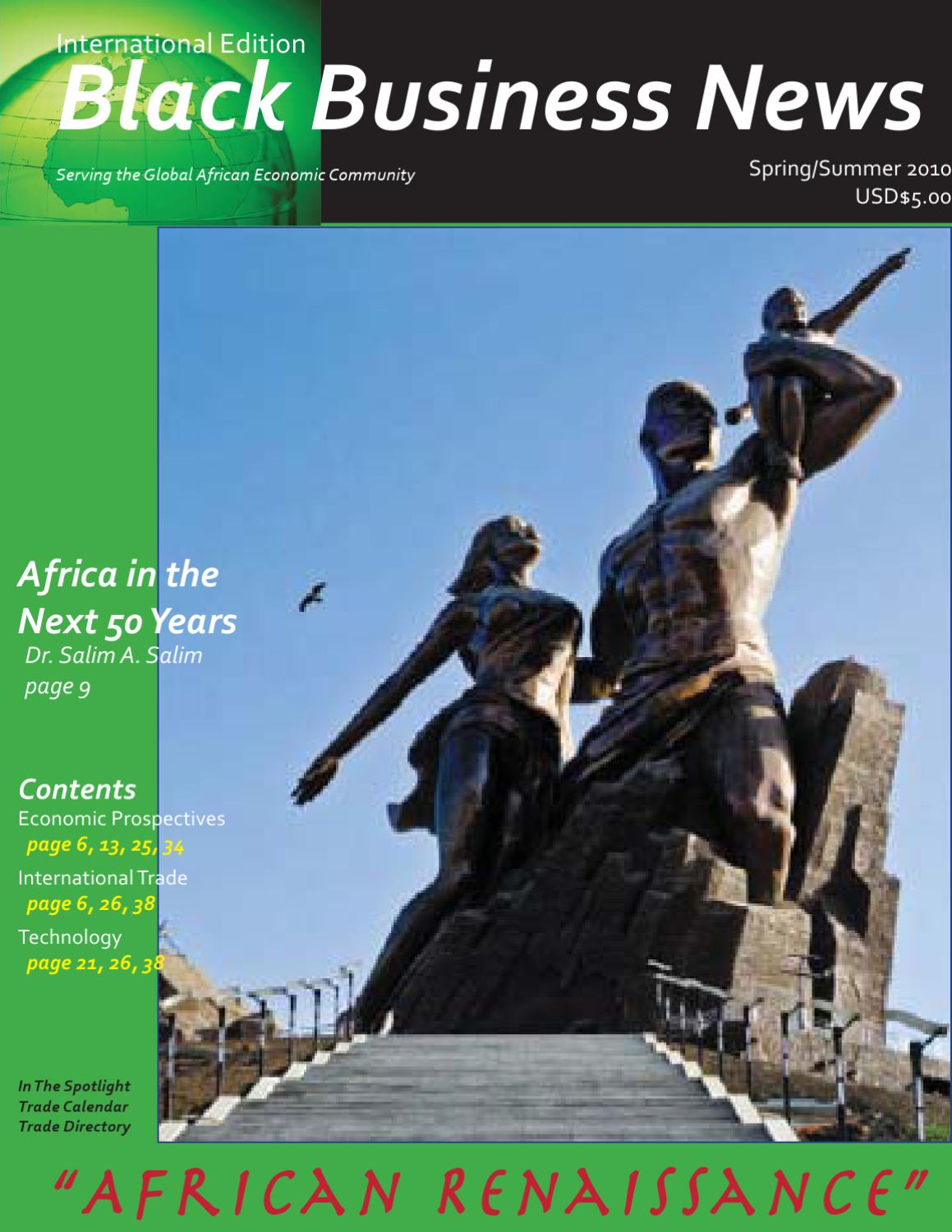 Black Business News International Spring 2010 by LaSandra Stratton Issuu