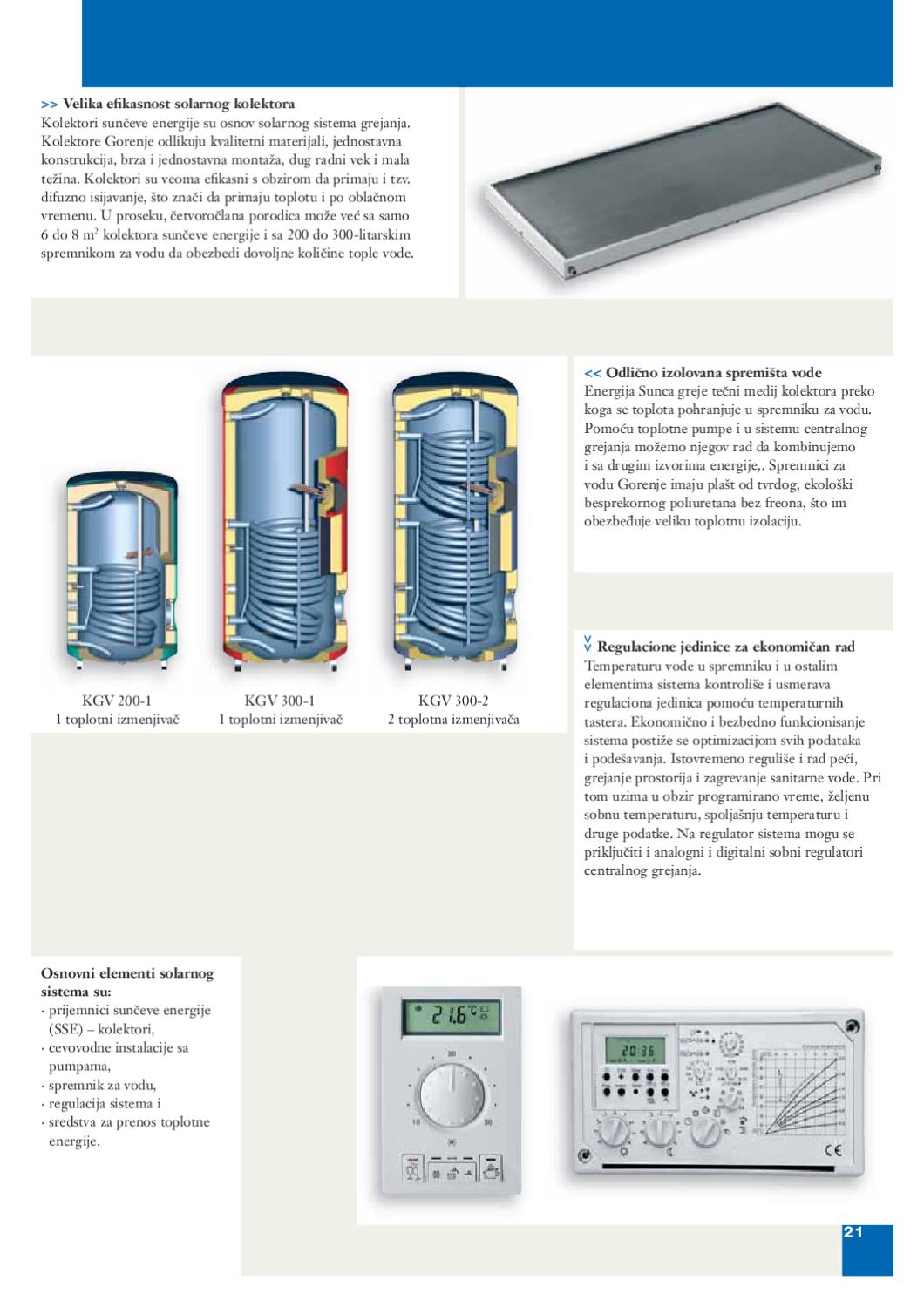 Katalog Gorenje Grejna tehnika by Gorenje d.o.o. - Issuu
