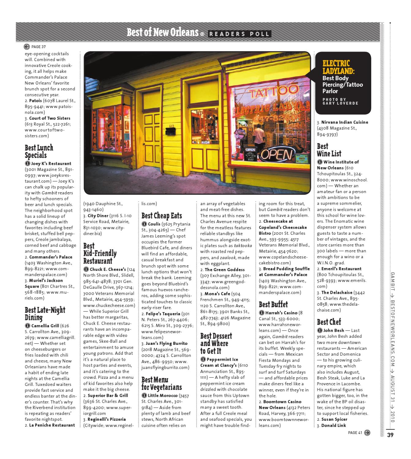 Best of New Orleans Gambit by Gambit New Orleans Issuu
