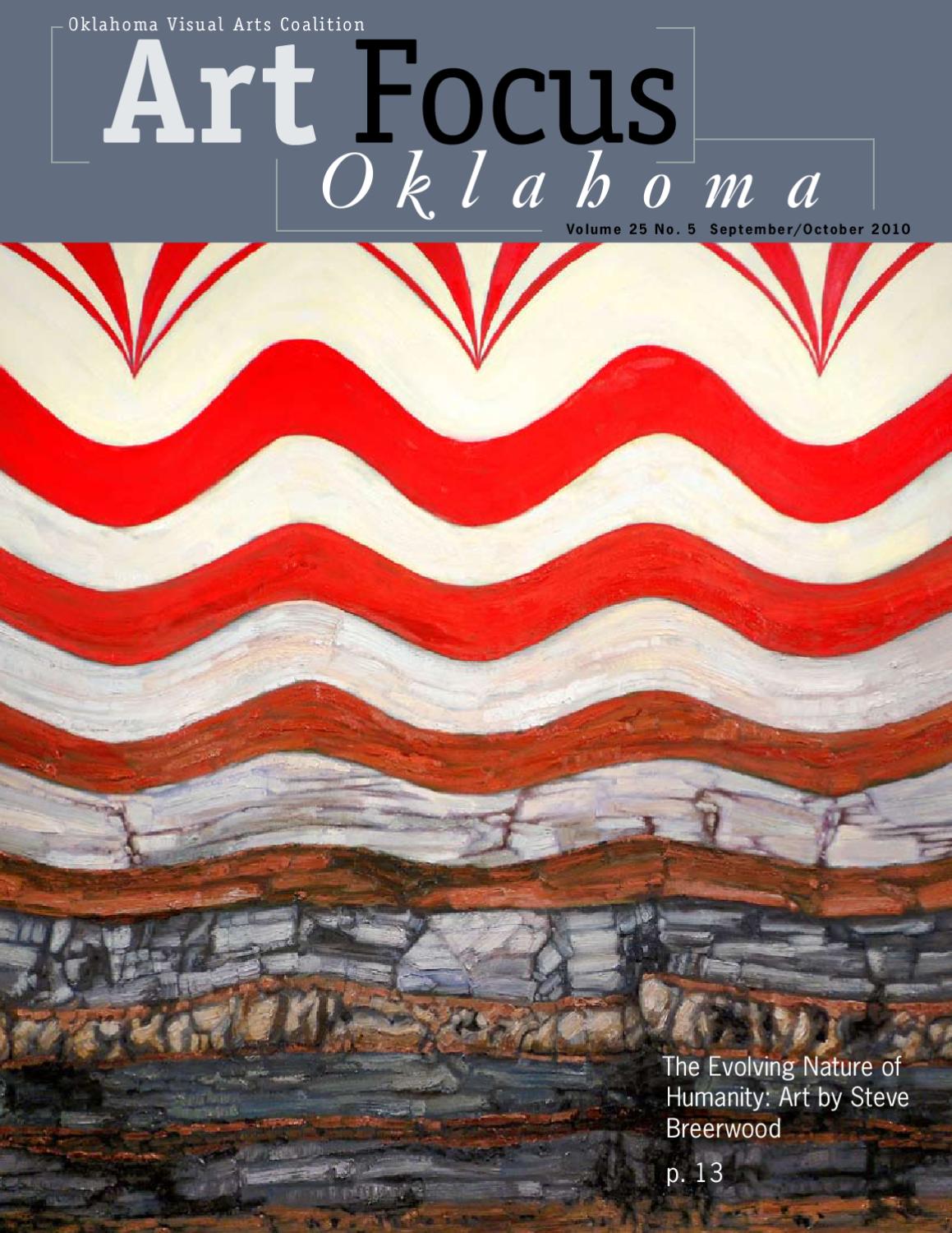 Art Focus Oklahoma, September/October 2010 by Oklahoma Visual Arts