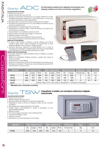 Catalogo Forniture Alberghiere 第 8 页