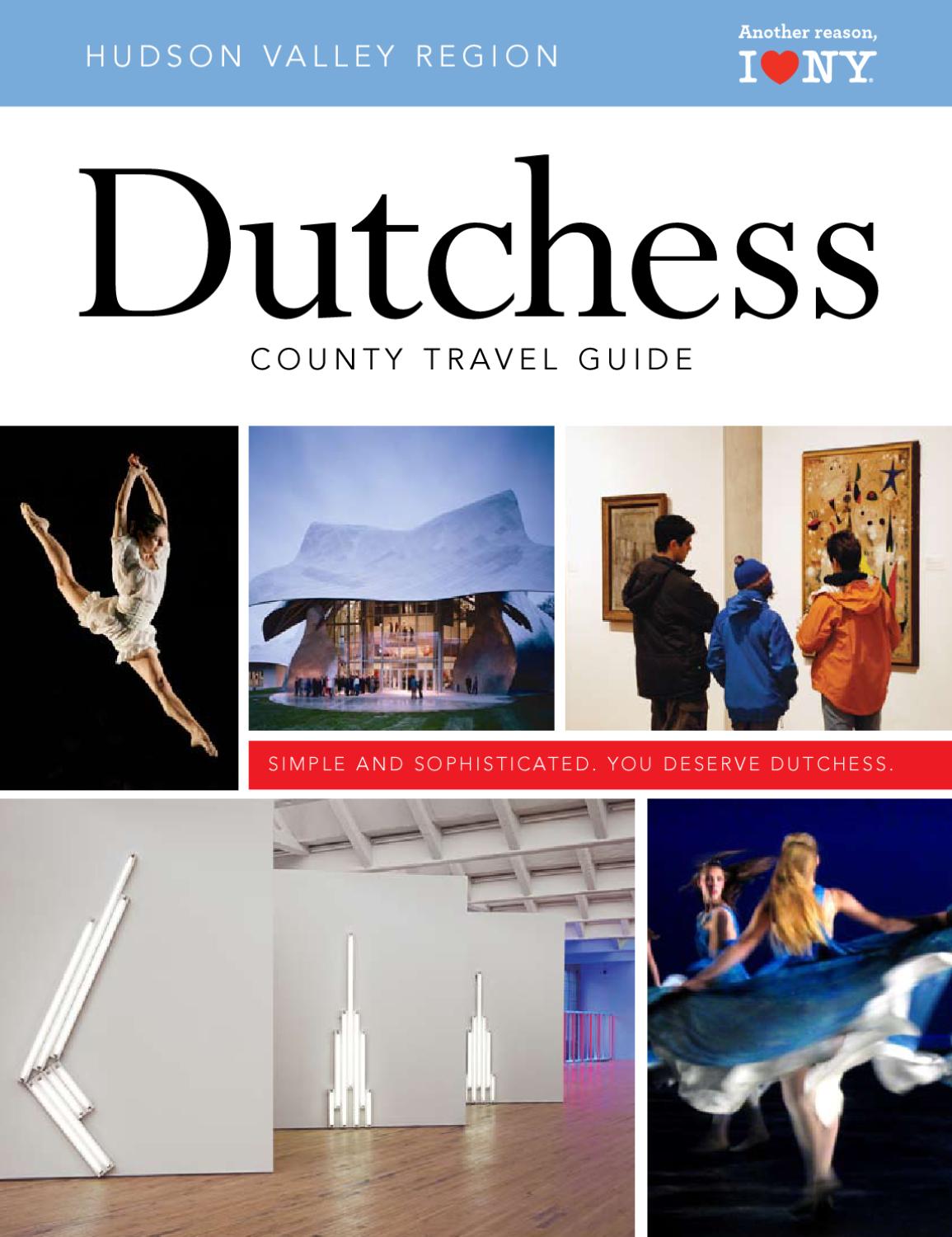 Dutchess County Tourism Travel Guide 2010/11 by Chronogram Issuu