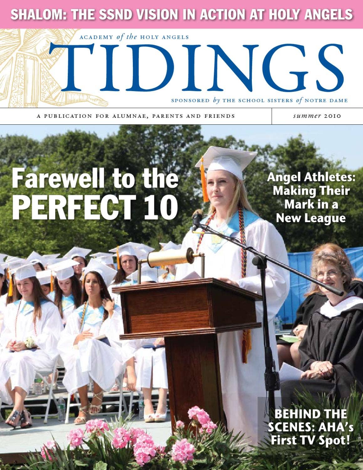 Summer Tidings 2010 by Academy of the Holy Angels - Issuu