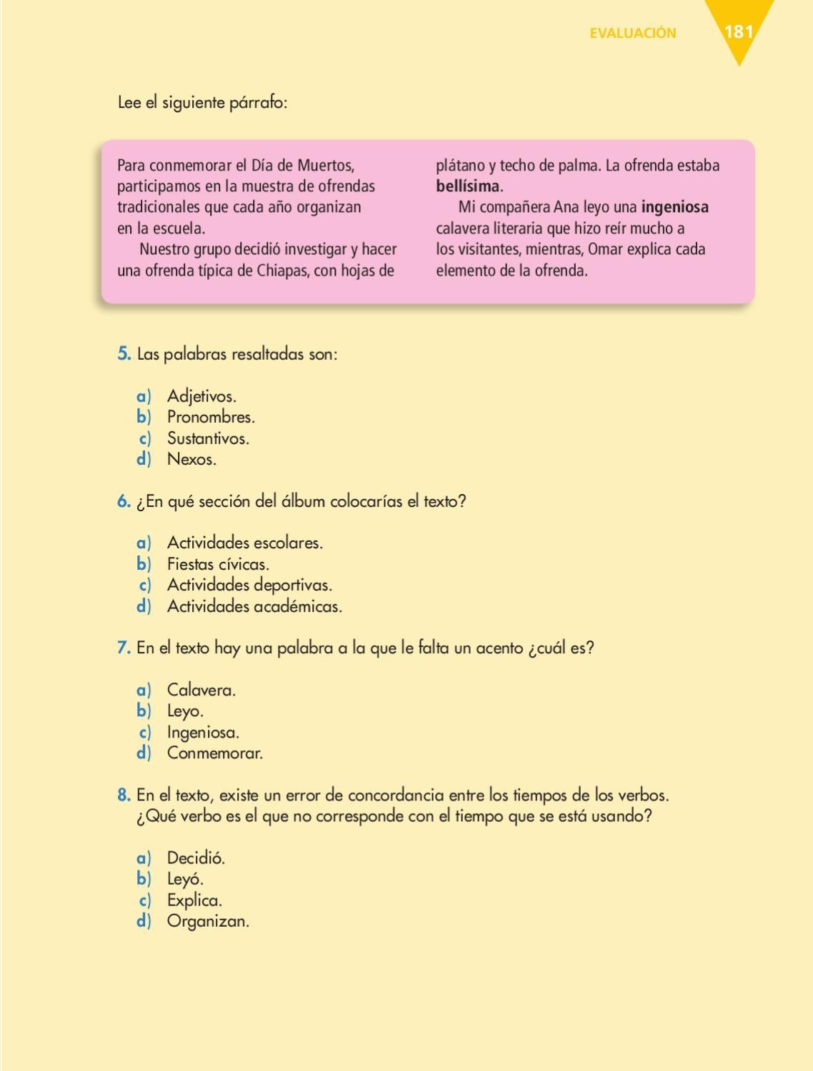 Español 6to. Grado by Rarámuri - Issuu