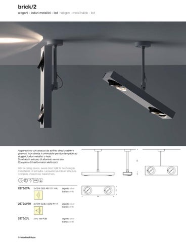 martinelli luce spa Brick 灯饰手册 - martinelli luce 第 14 页