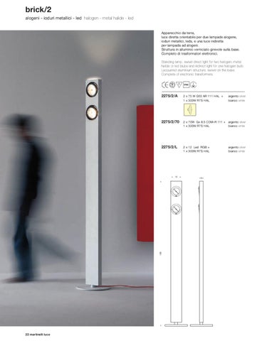 martinelli luce spa Brick 灯饰手册 - martinelli luce 第 22 页