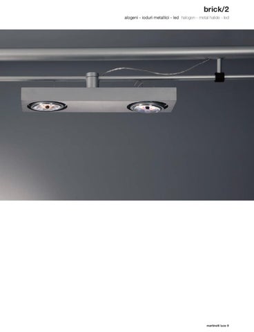 martinelli luce spa Brick 灯饰手册 - martinelli luce 第 9 页