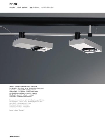martinelli luce spa System 灯饰目录 2009 - martinelli luce 第 16 页