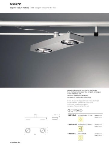 martinelli luce spa System 灯饰目录 2009 - martinelli luce 第 20 页