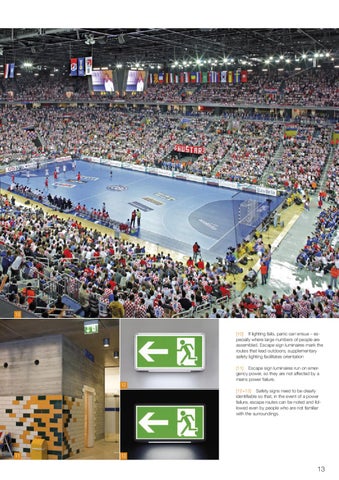 licht.wissen 编号 08 "Sport and Leisure" 第 13 页