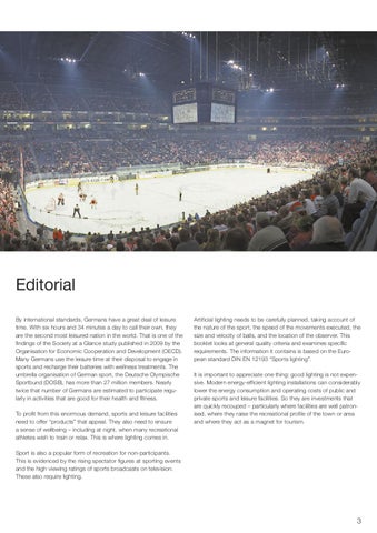 licht.wissen 编号 08 "Sport and Leisure" 第 3 页